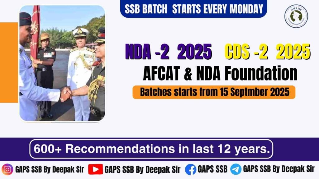 SSB Coaching in Delhi