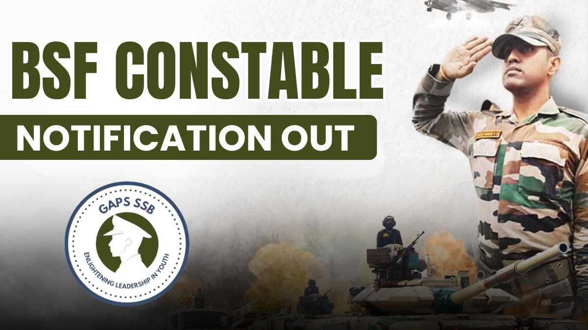 BSF Constable Recruitment 2026
