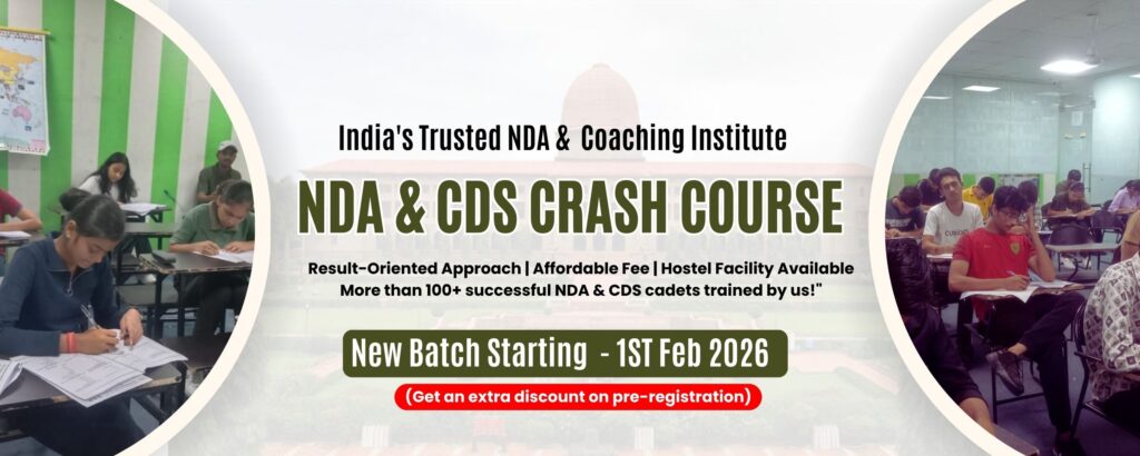 NDA CDS Crash Course
