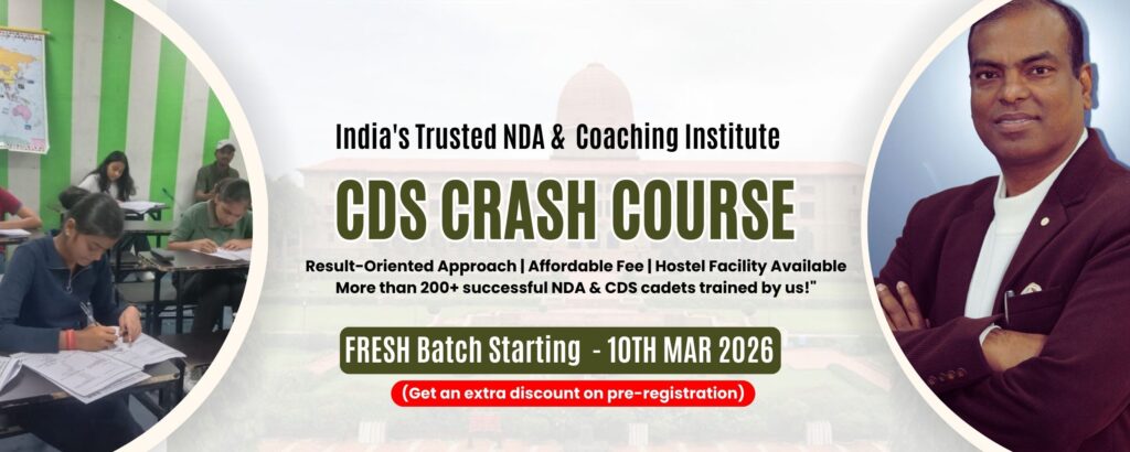 CDS Crash Course Coaching in Delhi