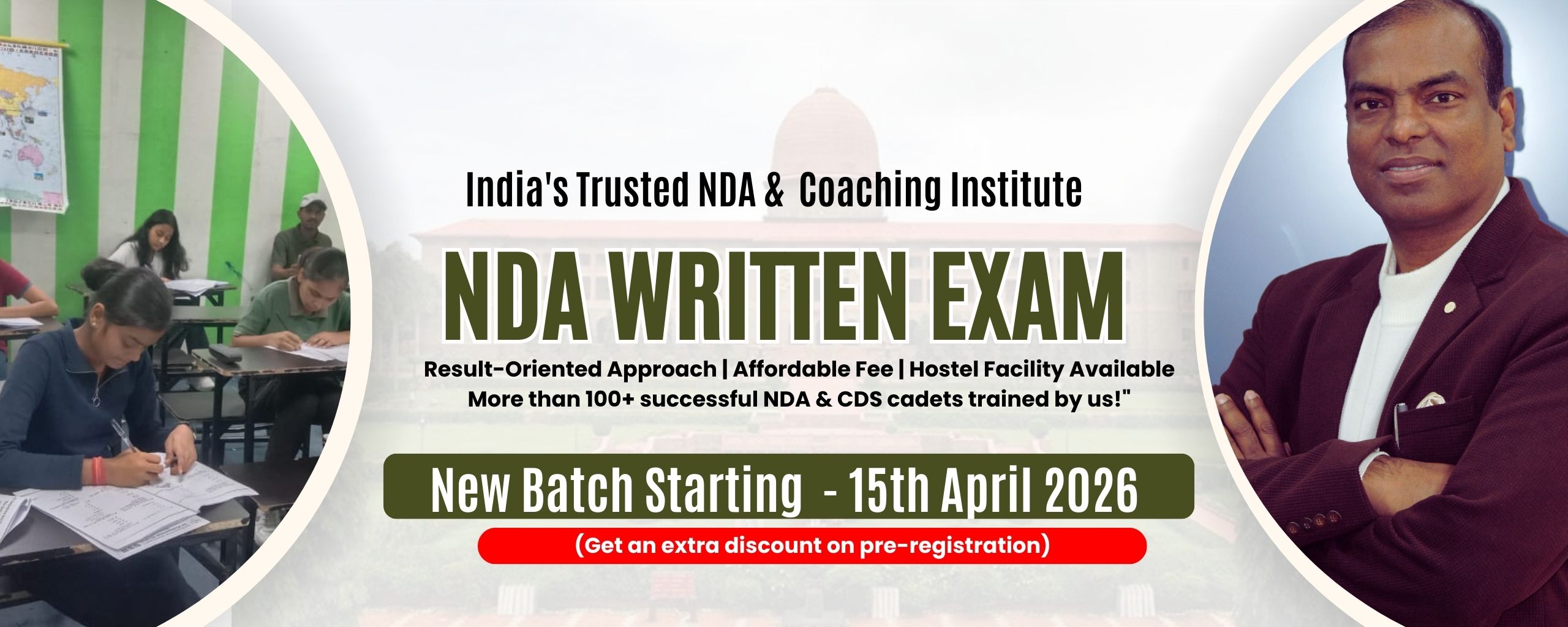 NDA Written Exam Coaching in Dwarka