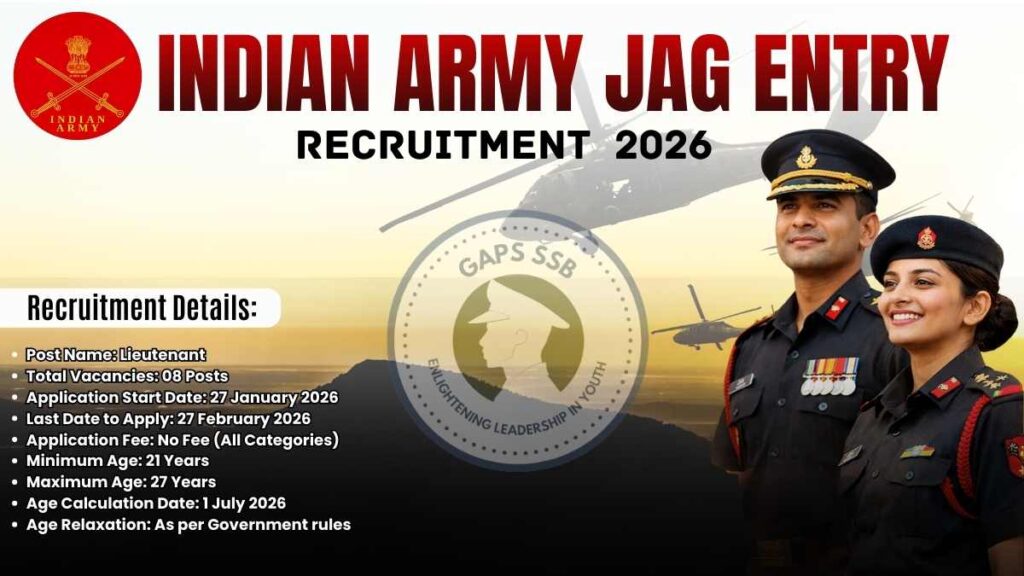 indian army jag entry 2026