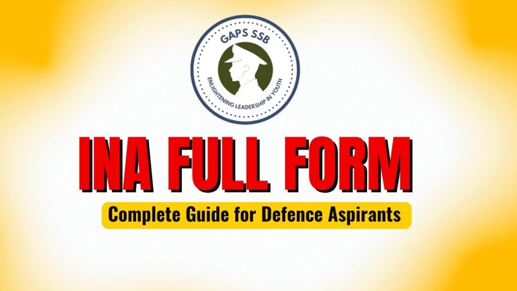 INA Full Form Indian Naval Academy