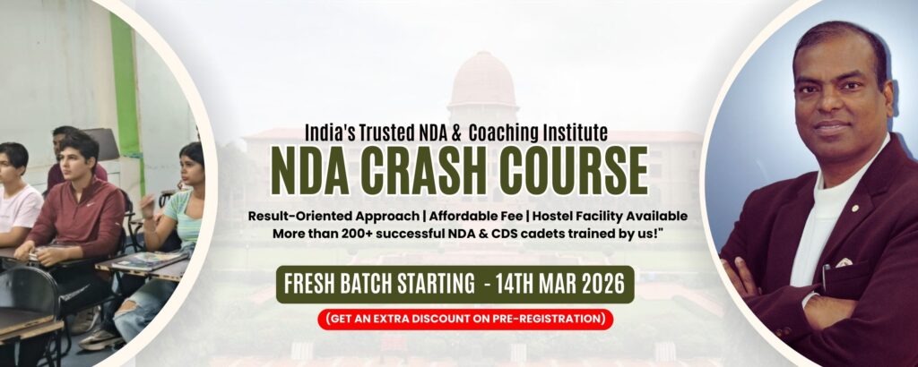 NDA Crash Course in Delhi