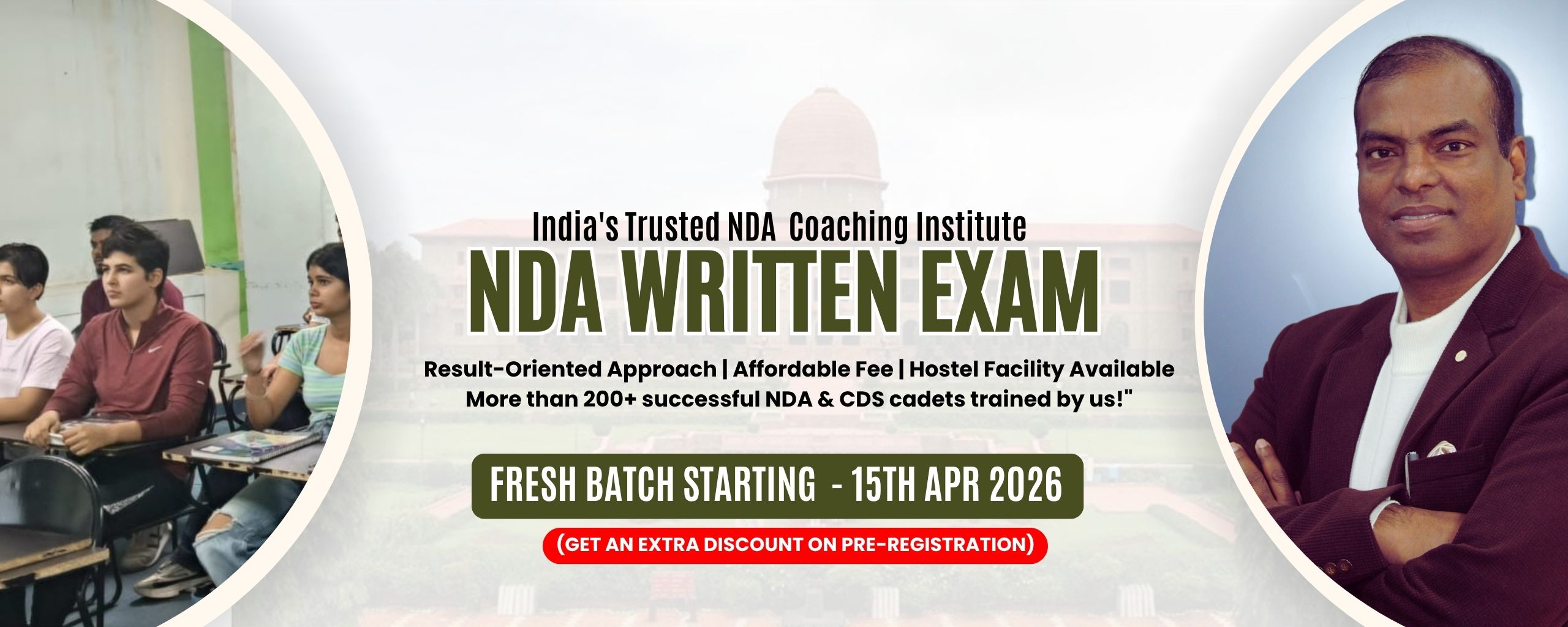 Best NDA coaching in Dwarka Delhi classroom training