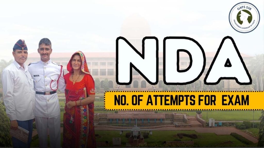 No. of Attempts for NDA Exam