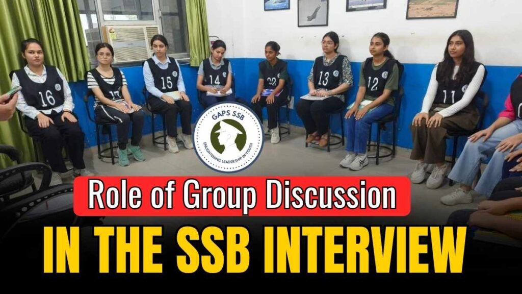 Role of Group Discussion in the SSB Interview