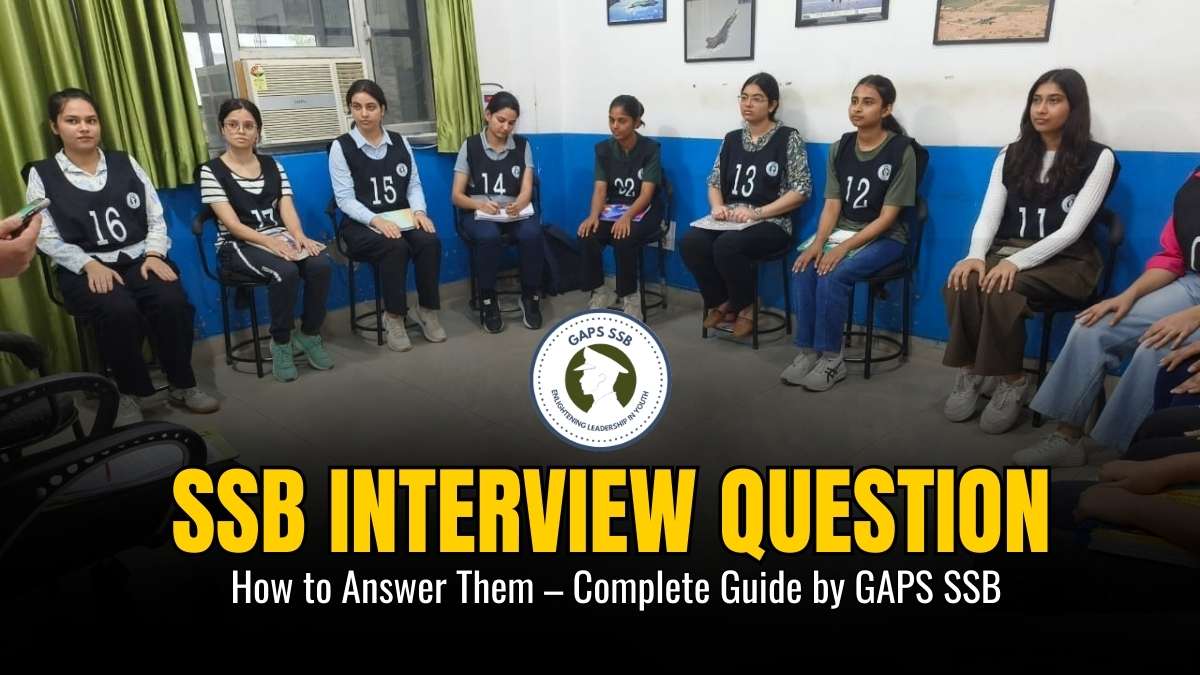 _SSB Interview Question