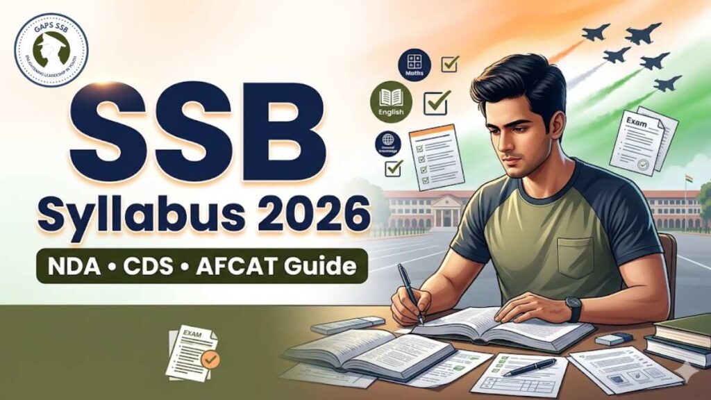 SSB Syllabus 2026 for Written Exam