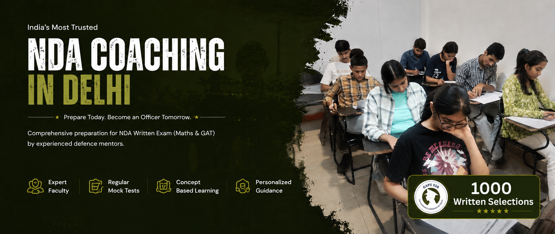 Best NDA Coaching in Delhi