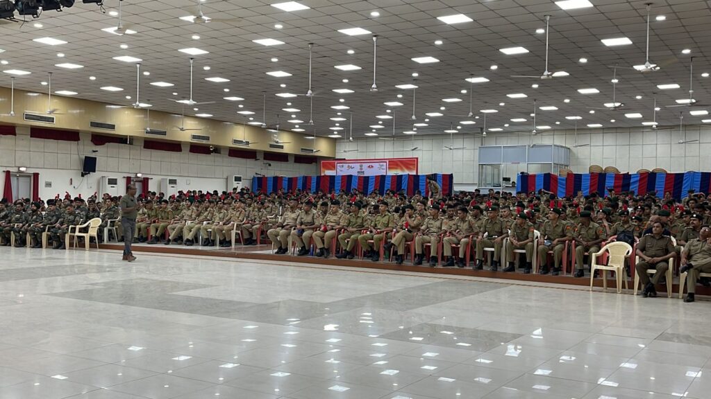 SSB Interview Workshop at NCC Delhi by Er. Deepak Kumar Prasad