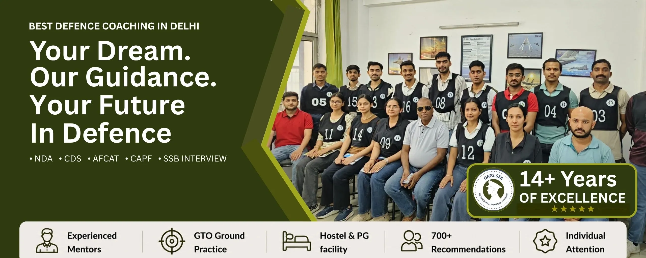 GAPS SSB Academy - Best Defence Coaching in Delhi
