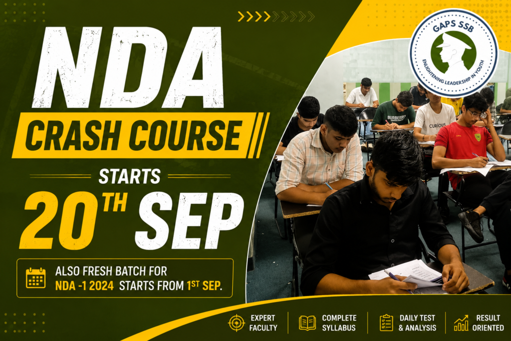 NDA Written Exam Coaching in Delhi